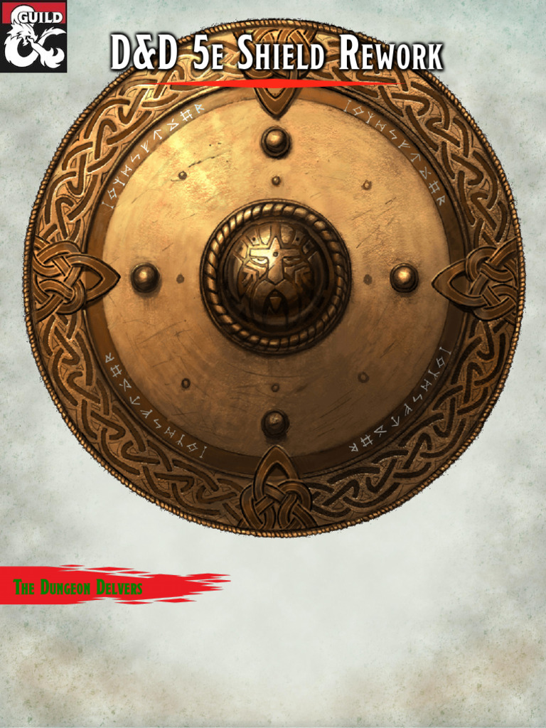 5e Shield Rework | PDF | Gary Gygax Games | D20 System