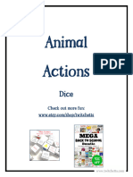 Animal Dice-BUNDLE