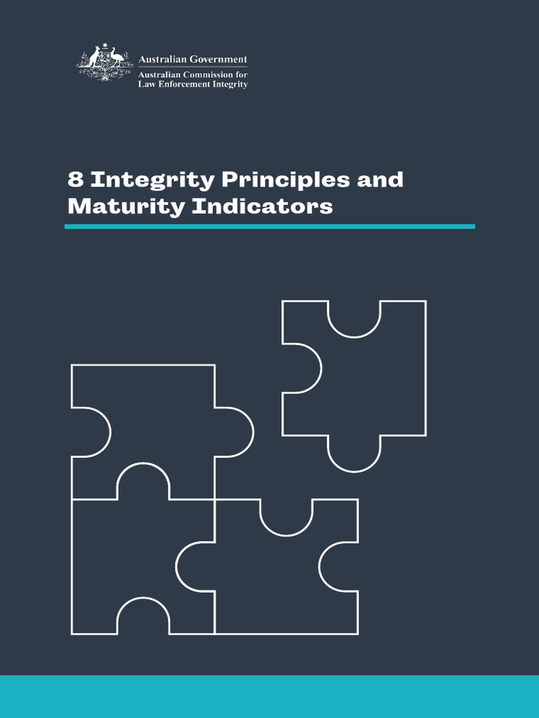 Commonwealth Integrity Maturity Framework | PDF | Integrity | Risk ...