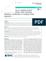 Systematic Review or Scoping Review_ Guidance for Authors When Choosing Between a Systematic or Scoping Review Approach