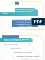 Actualización e Innovación Curricular 14.6