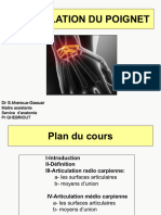 ARTICULATION DU POIGNETpptx