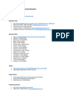 Scottish Councils Social Work Contact Sheet