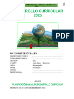 Plan Anual de Biogeografía 2024