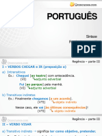 Português Regência Verbal