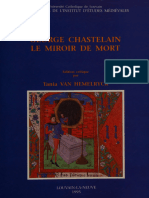 George Chastelain Le Miroir de Mort: Tania Van Hemelryck