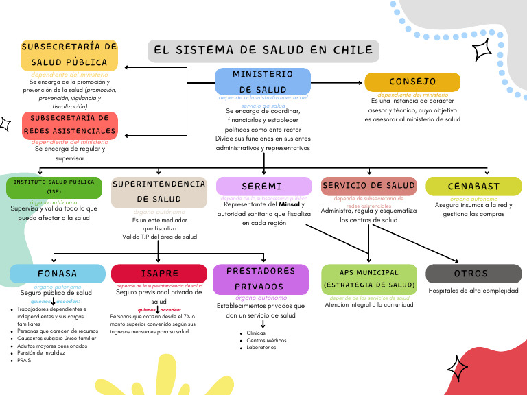 Estructura del Sistema de Salud en Chile | PDF | Cuidado de la salud ...