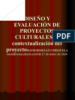 Las Bases Contextuales Del Proyecto Cultural