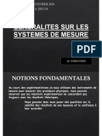 Lecture1 03 02 2024 GENERALITE SYSTEMES MESURE