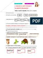 EL MONITO PARLANCHIN Ficha 2°B