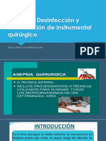 GUIA #12 Limpieza, Desinfección y Esterilización de Instrumental Quirúrgico