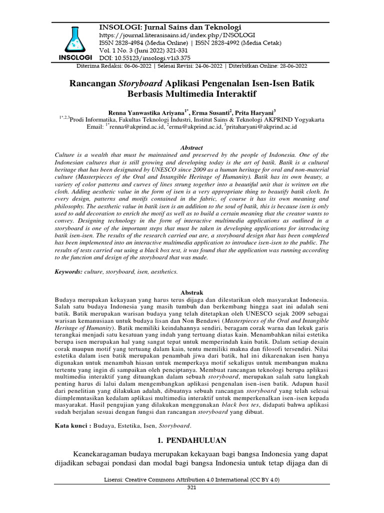 Article+0103-321-331 Story Board | PDF | Cultural Heritage | Southeast Asia