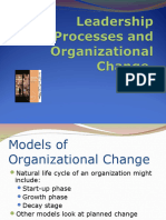 Chapter 10 Miller Org Comm-Leadership and Change