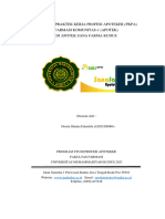 LAPORAN PRAKTEK KERJA PROFESI APOTEKER DI APOTEK SANA FARMA (Apotek Sana Farma)