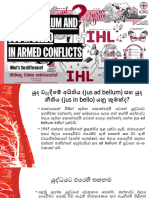 IHL Right To War and War Rules