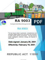 02 - RA 9003 Presentation - Jepp V. Faralles - DENR - Forum On Greening The TVET System 2023