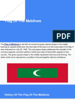 Flag of The Maldives