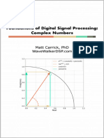 Matt Carrick - Foundations of Digital Signal Processing - Complex Numbers