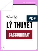 Lí Thuyết Cacbohidrat