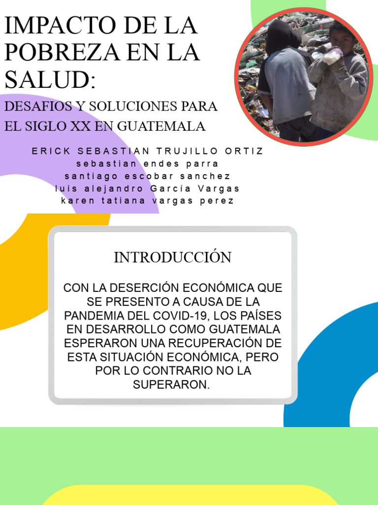 Impacto de La Pobreza en La Salud Desafíos y Soluciones para El Siglo ...