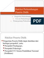 Perkembangan Peserta Didik