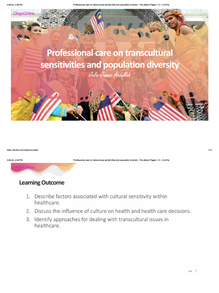 Transcultural Care and Diversity Guide | PDF