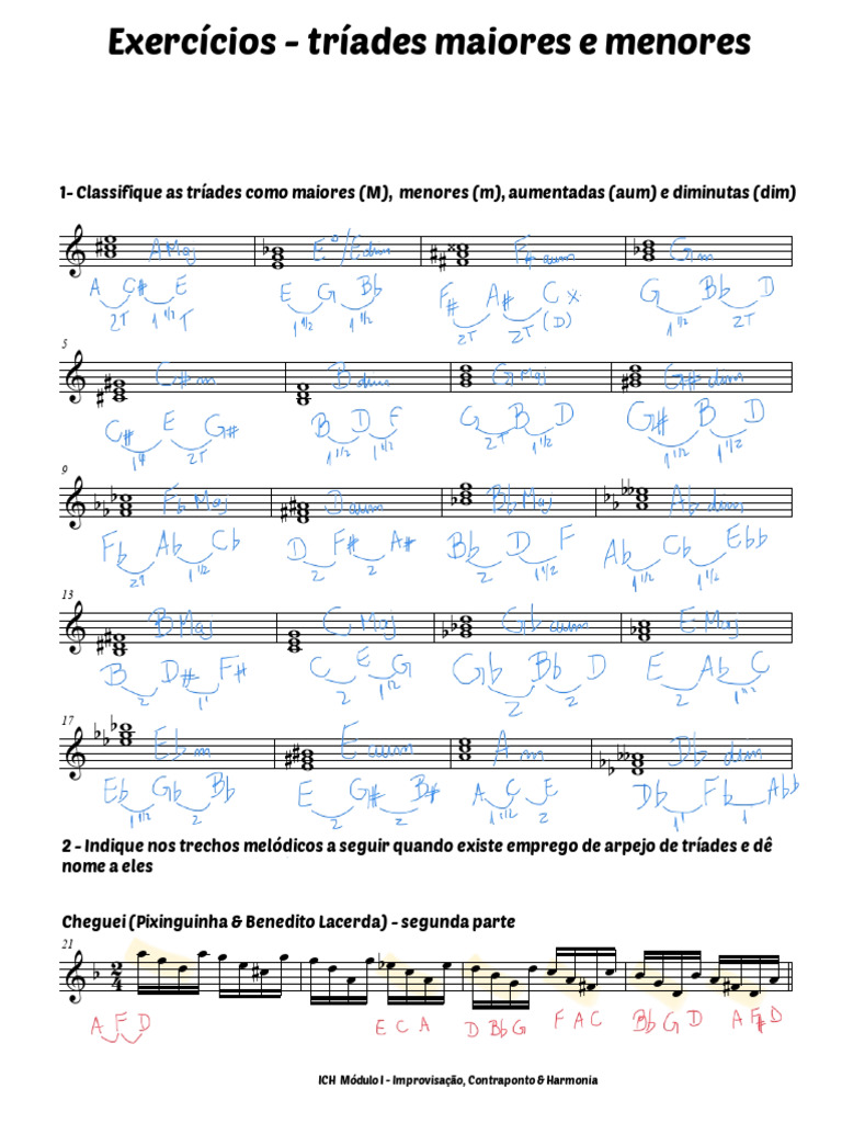 Identificação de Tríades PDF