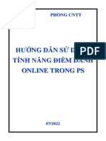 2022.07.22 Huong Dan Su Dung Tinh Nang GV Diem Danh Online Trong PS - Version 0.1