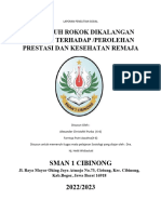 LAPORAN PENELITIAN SOSIALPengaruh Rokok Pada Perolehan Prestasi