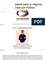 Primeros Pasos para Tu Negocio en Línea Con Python