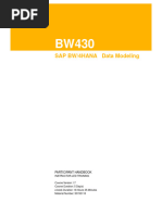 Bw430 - en - Col17 Sap Bw4hana Modeling