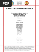 Diass Survey Counseling Madiee