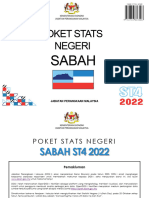 Poket Stats Negeri Sabah ST4 2022