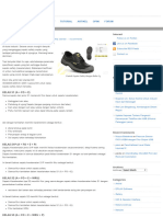 Standar Sepatu Safety - AutomationID