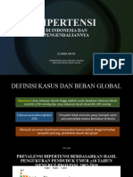 Hipertensi Di Indonesia Dan Pengendaliannya