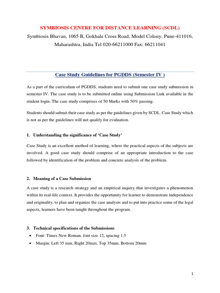 PGDDS Case Study Submission Guidelines | PDF | Data Science | Analytics