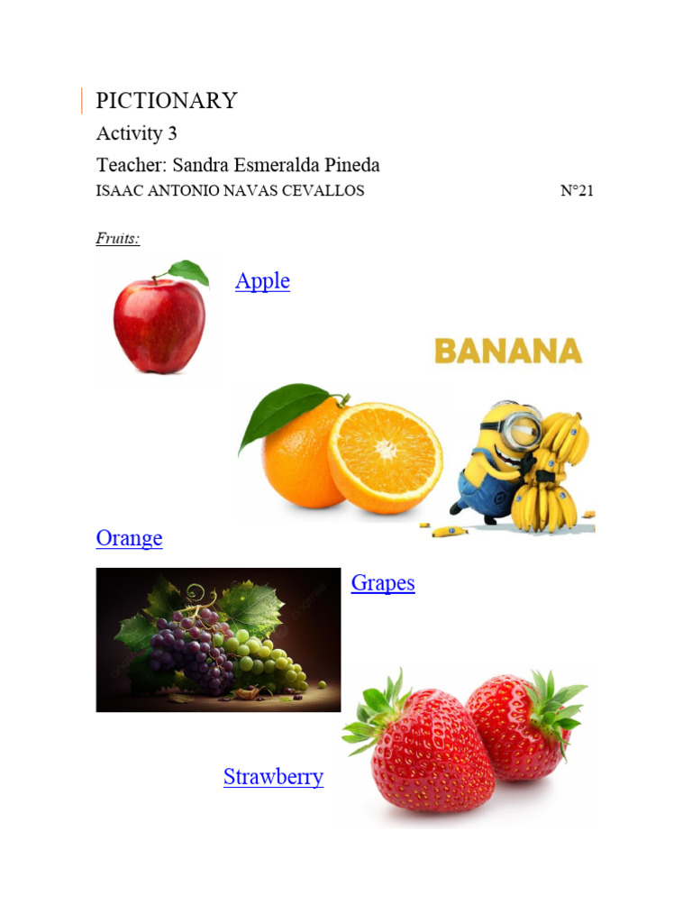 Pictionary | PDF
