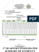 NAG-UMA ES 3rd Quarter Numeracy