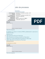 Administración de Procesos Examen Semana 4