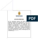 Acta de Apertura de Cuaderno o File