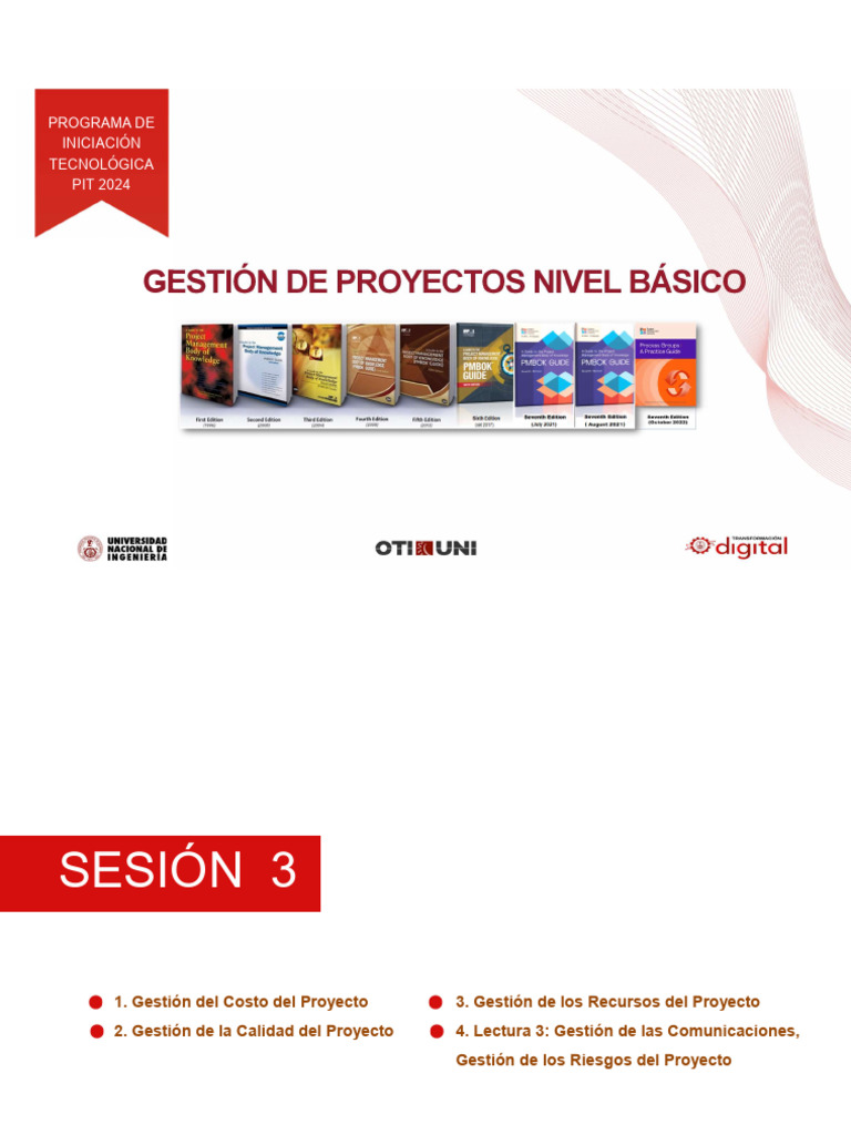 Gestión de Costos en Proyectos Básicos | PDF | Gestión de proyectos ...