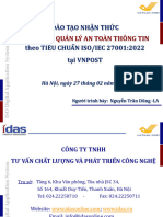 1.DaoTaoNhanThuc-HeThongQuanLy-27001 2022 VNPOST 240227