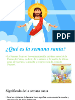 Diapositiva de La Semana Santa 4B Cristo Resucuitadsdo