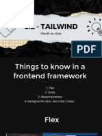 Week 8.1 - Tailwind