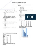 Soal Ulangan Matematika Kelas 5a