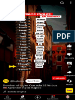 18 Verbos en Pasado en Inglés