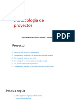 Metodología de Proyectos