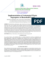 Implementation of Automated Waste Segreg