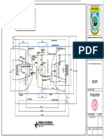 Denah Lapangan: Skala 1: 100