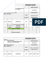 Proforma Invoice